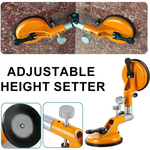 Adjustable Height Countertop Leveling Tool Vacuum Panel Clamp for Granite Marble 2