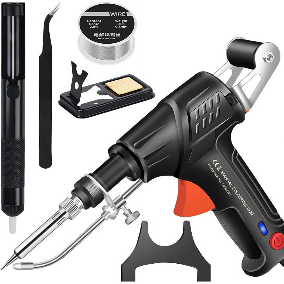 Multi Function 60W Soldering Iron Gun Set, External Heating Welding Tool 3233222885149