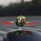 Flapping Wings Bird Rearview Mirror Ornament, Wind Powered Rotating Car Accessory 6