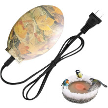 Chauffage thermostatique pour bain d'oiseaux extérieur, dégivreur d'hiver avec arrêt automatique