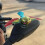 Flapping Wings Bird Rearview Mirror Ornament, Wind Powered Rotating Car Accessory 5