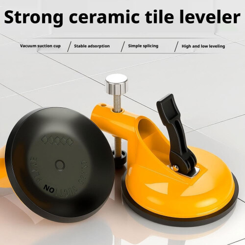 Adjustable Vacuum Suction Cups for Tile Leveling, Floor Gap Fixer Tool 2