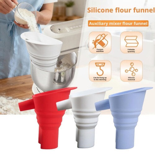 Χωνί για αναμίκτη Kitchen Aid, συνδεδεμένο, για μοντέλα 4.5–5 Qt, σιλικόνη 1
