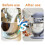 Χωνί για αναμίκτη Kitchen Aid, συνδεδεμένο, για μοντέλα 4.5–5 Qt, σιλικόνη 4