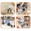 Χωνί για αναμίκτη Kitchen Aid, συνδεδεμένο, για μοντέλα 4.5–5 Qt, σιλικόνη 5