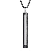 (Black) suitable for quit smoking breathing necklace, anxiety relief, e-cigarette alternative, breathing aid for