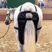 Wiederverwendbarer, robuster Pferdemistbeutel aus Oxford-Gewebe, Pony-Kotauffänger für Reitställe