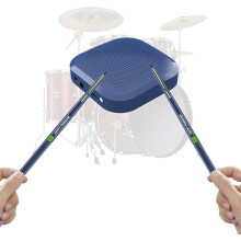 Set de tobe electronice virtuale Air Sticks, Bluetooth 8 sunete, tobe de masă