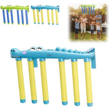 Reflex-Sticks-Spiel zur Förderung der Hand-Augen-Koordination, leuchtendes Krokodilfangen (3 Geschwindigkeiten)