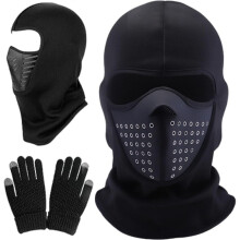 Winter Rider Balaclava Volledig Gezichtsmasker, Winddicht en Ademend voor Fietsen en Motorrijden