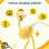 Changeable Shape Funny Chicken Night Light, DIY Poseable Silicone Mood Lamp 6