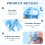 Pencil Grips for Kids Handwriting, Silicone Posture Correction Training Aid 3