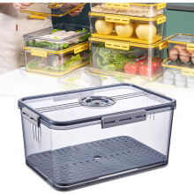 Airtight Bread Box with Date Indicator Lid, Kitchen Counter Storage Container