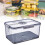 Airtight Bread Box with Date Indicator Lid, Kitchen Counter Storage Container 1