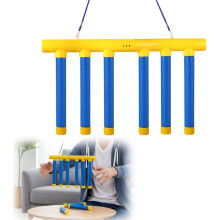 Reflektierendes Fallstab-Herausforderungsspiel-Set, Hand-Augen-Koordination, 3 Geschwindigkeiten