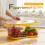Airtight Bread Box with Date Indicator Lid, Kitchen Counter Storage Container 3