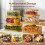 Airtight Bread Box with Date Indicator Lid, Kitchen Counter Storage Container 8
