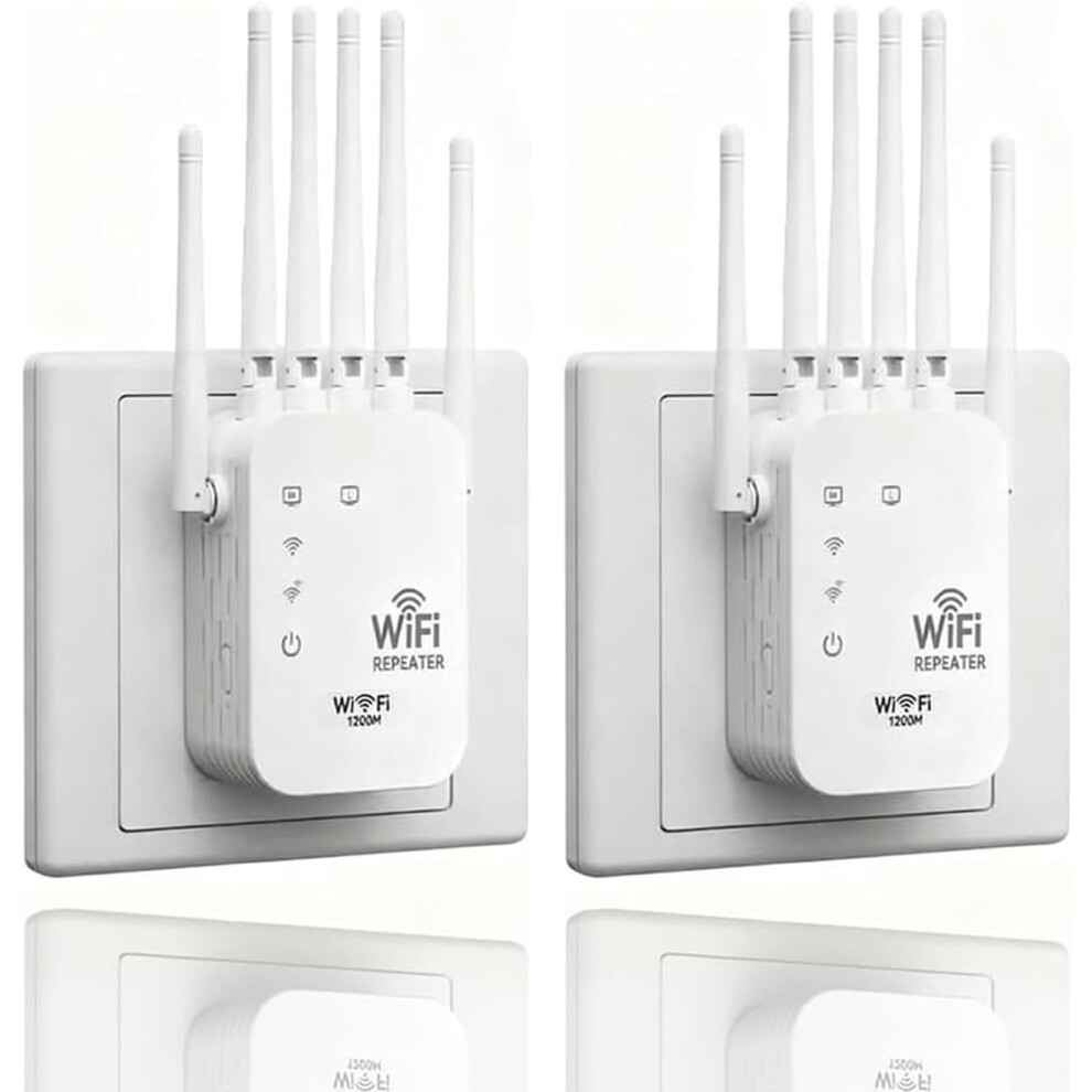 Wifi Extender 6 Antenna Strong Signal Amplifier Directional Booster With Ethernet Port 3233222893908