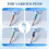 Pencil Grips for Kids Handwriting, Silicone Posture Correction Training Aid 5
