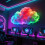 LED Φωτισμός Σύννεφο με Ρυθμό Μουσικής, RGB, Διακοσμητικό - DIY (800 εκ) 7