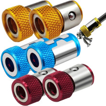 Upgrade Screwdriver Head Magnetic Ring Magnetic Toolbox Labels Holder for Drill Bits