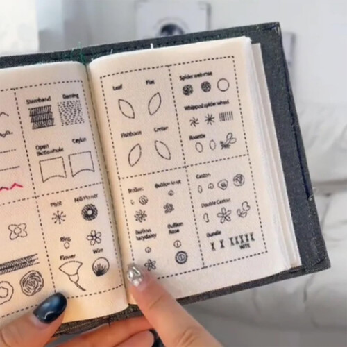 Ultimate Embroidery Learning Book Stitch Kit with 106 Patterns DIY Sewing Guide Beginners 2
