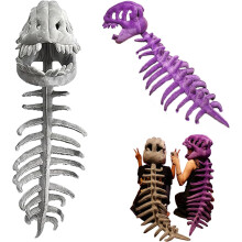 Bolondos Dino Plüss Csontváz Spinosaurus Hordható Dinoszaurusz Jelmez Nagy Kicsi Bulikra