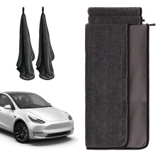 2 Pack Microfiber Fabric Drying Towel for Cars Ultra Absorbent Auto Detailing Cleaning