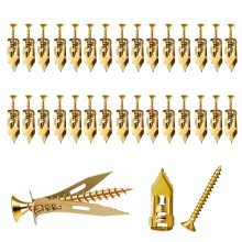 Self Drilling Drywall Anchors with Screws Kit Upgraded Direct Insertion Expansion Fixing
