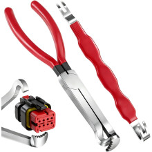 Instrument de demontare a conectorilor electrici, instrument de deconectare a cablurilor pentru terminale auto, pachet de 2 buc.