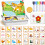 Magnetic Puzzle Learning Building Blocks, Jigsaw with Write Board Adults 1