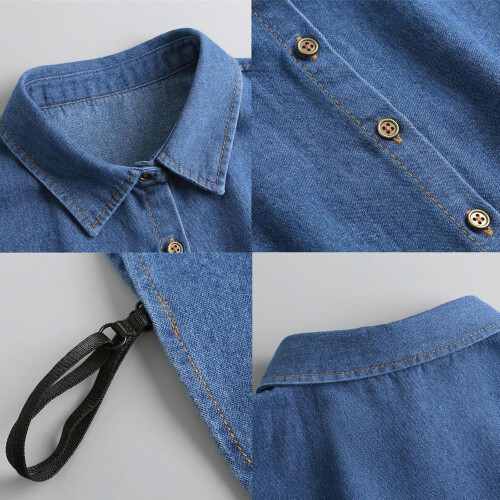 Ψεύτικο Κολάρο Denim Dickey, Premium, Αποσπώμενο - Γυναικείο 1