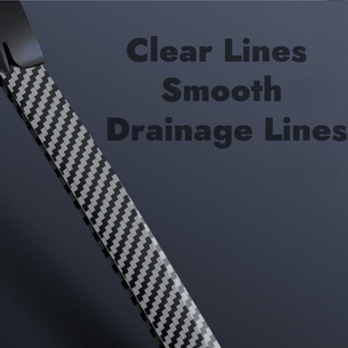 Carbon Fiber Boneless Silent Windshield Wipers Quiet Clear Customized Vehicle Model 1