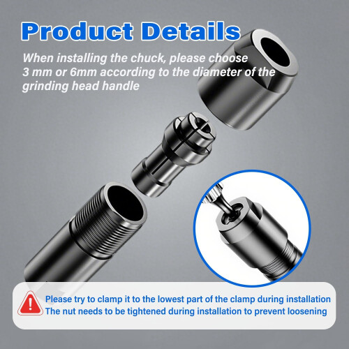 Angle Grinder Conversion Accessories Adapter Kit Chuck Drill Bit Connecting Tool 2 pack 1