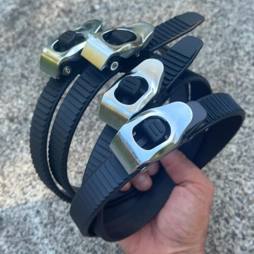 Βαριές Ρυθμιζόμενες Λωρίδες Grip Lock, Metal Ratchet Zip Ties - 2 τεμ., 32 εκ 1