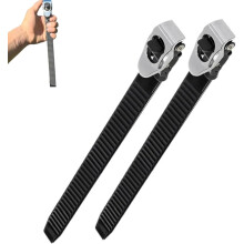 Grip Lock-kabelbinders, zware uitvoering, verstelbare metalen ratel-kabelbinders, koppelbare gespbanden.
