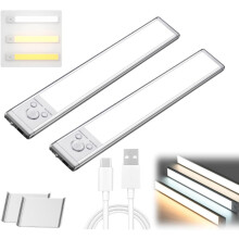 Oplaadbare LED-lampen met bewegingssensor, slimme huisverlichting voor kasten, gangen en keukens