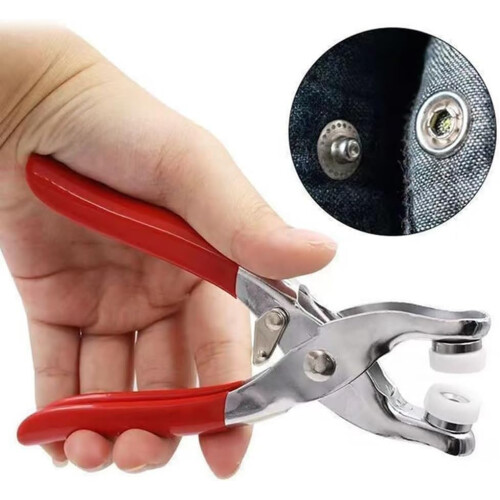 Σετ Ραπτικής με 100/200 Metal Buckles & Χειροκίνητες Πένσες - Multicolor+Ασημί 2
