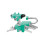 The Offbits DA-5039047 - COMMUTATORE KVM - Crocbit 2