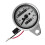2Stk Zubehör Digitaler Tachometer Metall Bunt 3