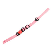 2Stk Robuste Rosa Kinnriemen Y-Förmig Aus Nylon Metall Für Schutzhelme