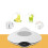 Usb Powered Mini Fridge Hot And Cold Cup Cooling Pad Storage Mat White 10