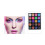 1St 32 Farben Pailletten Lidschatten Palette Rotrosa 5