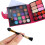 1St 32 Farben Pailletten Lidschatten Palette Rotrosa 8