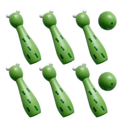 4 Sets Cartoon Bowlingkugeln Und Für Interaktives 2
