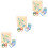 3 sets holz geobrett mit musterkarten & gummibänder, formen puzzle 7