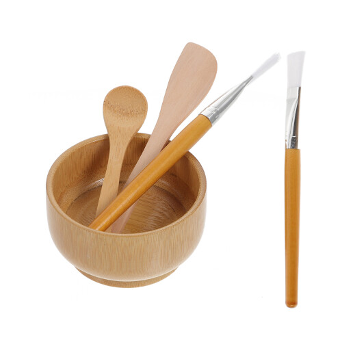Ensemble Bol Bois, , Brosse, Coupe, , Outils