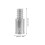 3Stk Silberne Adapter Aluminium Gewinde Länge Verstellbar 3