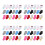 36Paires Mini Coton Accessoires Jeu Enfants 4