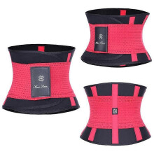 (S) Women Sauna Waist Trainer Trimmer Belt Sweat Belly Band Girdle Slim Body Shaper